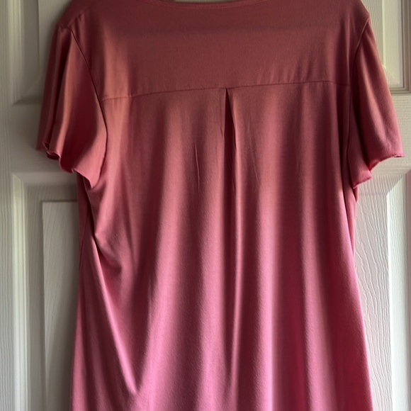 Micoson Pink Flutter Sleeve Knit Top - Picture 4 of 11